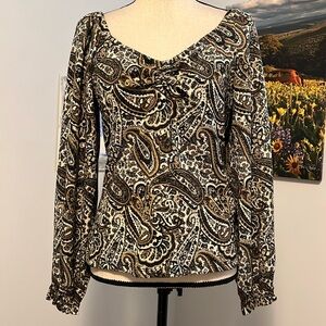 MICHAEL Michael Kors Paisley Print Blouse
